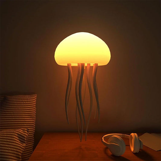 Smart Voice-Controlled Jellyfish Lamp - Premium LED Aquarium Light