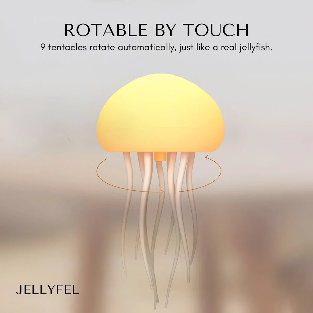 Smart Voice-Controlled Jellyfish Lamp - Premium LED Aquarium Light